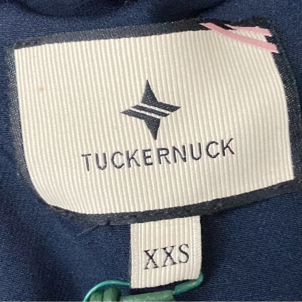 Tuckernuck Faye Bow Blouse Top-Navy-Women’s XXS & XL-Preppy-Feminine-Modest-NEW - Picture 13 of 16